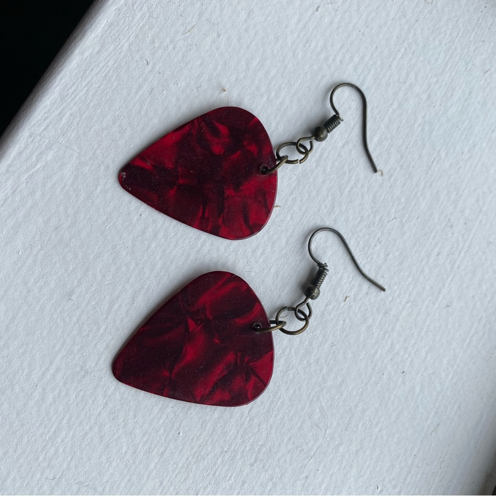 Guitar Pick Earrings